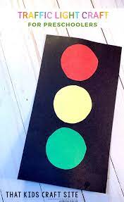 Traffic light fun while learning the words stop and go. Traffic Light Craft For Preschoolers That Kids Craft Site