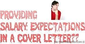 Cover letter tips & tricks. Salary Expectations Cover Letter With Salary Expectations
