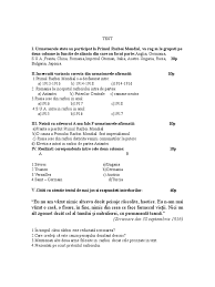 Colecție de la popovici camelia. 7 Test