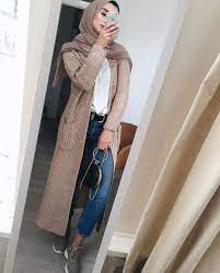 Neutral Winter Hijab Outwears Just Trendy Girls Hijabi Outfits Casual Fashion Hijab Fashion