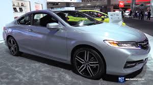 The 2017 accord sedan is offered in seven trim levels: 2017 Honda Accord Touring V6 Exterior And Interior Walkaround 2016 La Auto Show Youtube
