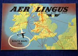 Aer Lingus Destinations Map Aer Lingus Route Map | 1953 | Tearbringer | Flickr