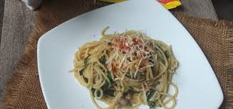 Resep Hidangan Utama Spaghetti Aglio Olio Bayam Palmia I Margarin Serbaguna I Temukan Resep Masakan Cemilan