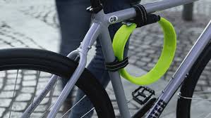 Litelok Attached To Frame With Two Wrapstraps Bicicletas Bici Ciclismo