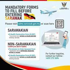 They are required to apply beforehand by filling up a form from the sarawak disaster management committee's (sdmc) website at least 12 hours before entering the state, he added. Sarikeians Mandatory Forms To Fill At Facebook