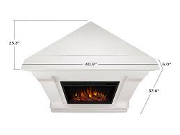 Maybe you would like to learn more about one of these? Chateau Corner Electric Fireplace Mantel Package In White Electric Fireplaces Direct