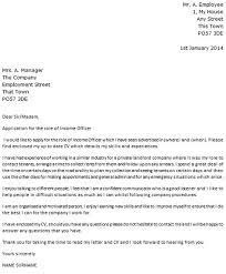 How to write a cover letter to a previous employer. Income Officer Cover Letter Example Icover Org Uk Cover Letter Example Lettering Leasing Consultant