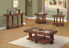 3 piece cherry coffee table set. Rectangular Cherry Coffee Table Set With Tempered Glass Top Payless Furniture