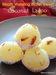 Coconut Ladoo Special Recipes To Celebrate Vishu And Tamil New Year We Are Happy To Celebrate X2f Indian Snack Recipes Sweet Recipes Desserts Sweet Meat