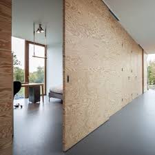 Lay out the wooden partition photo by david carmack. Creative Sliding Door For Any Homeowners Home To Z Plywood Interior Sliding Walls House Interior