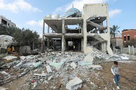 Strike on a mosque kills at least 19 people as Israel bombards both Gaza and Lebanon | PBS News