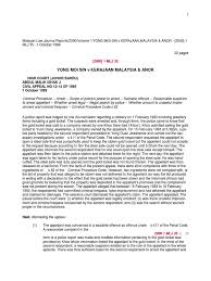 Trial of offences under penal code and other laws 4. Yong Moi Sin V Kerajaan Malaysia Arrest Criminal Procedure In South Africa