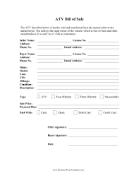 We did not find results for: Atv Bill Of Sale Template