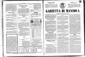In 1664, the british put an end to dutch rule and gave its current name to new york. File Gazzetta Di Mantova Austriaca Jpg Wikimedia Commons