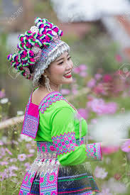 Hmong history and culture articles by hmong australian anthropologist, dr. Hmong Girl In Beautiful Dress Colorful And Fashion Mixed Between Stock Photo Picture And Royalty Free Image Image 122657533