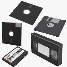 Floppy Disks Cassette Tape And Vhs Cassette 3d Model Ad Cassette Disks Floppy Model Vhs Cassette Floppy Disk Cassette Tapes