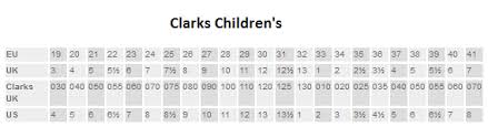 Toddler Shoe Size Chart Clarks Best Picture Of Chart