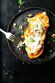 Baked Butternut With Apples Couscous And Burrata Serving Dumplings Recipe Veggie Dinner Butternut Couscous