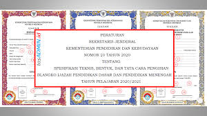 Supaya lebih jelas, ada baiknya kalau bapak dan ibu guru langsung saja mengunduh file contoh blangko tahun 2020 yang akan kami sediakan di bagian bawah ini, tetapi jangan heran apabila ukuran file tersebut mencapai 33 mb sebab ada banyak contoh format yang bisa didapatkan. Juknis Penulisan Ijazah Sd Smp Smk Tahun 2021 Tasadmin