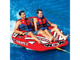 Wow coupe 1 person towable tube. Wow Sports 2 Person Coupe Cockpit Towable Water Tube For Pool And Lake 15 1030 Newegg Com