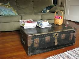 Shop our trunk coffee tables selection from the world's finest dealers on 1stdibs. Black Steamer Trunk Coffee Table Oscarsplace Furniture Ideas Old World Steamer Trunk Coffee Table