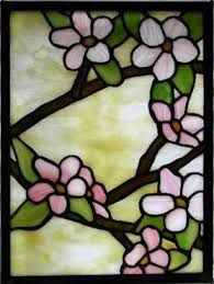 Rare pink lemonade electric glass aromatherapy lamp night lite best gift! 26 Stained Glass Floral Blossoms Apple Cherry Dogwood Etc Ideas Stained Glass Stained Glass Flowers Stained Glass Projects