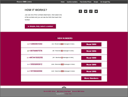 8 Websites To Receive Free Sms Via Virtual Numbers For Online Verification Sms Online Phone Online