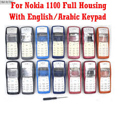 El nokia 1100 es un teléfono móvil desarrollado por nokia que proporciona funciones básicas. Hkfastel Carcasa De Alta Calidad Para Nokia 1100 Carcasa Completa Para Telefono Movil Teclado Ingles Arabe Herramienta Marcos Y Carcasas Para Telefonos Moviles Aliexpress