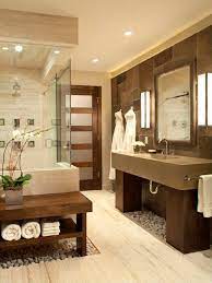 One thing that makes spas so relaxing is the absence of clutter. Great Contemporary Master Bathroom Contemporary Master Bathroom Bathroom Design Trends Dream Bathrooms