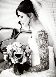 Wedding day is one of the most popular days in a life of every bride. 20 Gorgeous Tattooed Brides Weddingmix