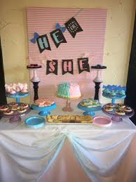 Gender Reveal Dessert Table Gender Reveal Dessert Table Gender Reveal Dessert Dessert Table