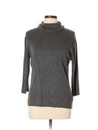 Details About Highline Collective Women Gray Pullover Sweater L