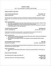 Resume templates and examples to download for free in word format ✅ +50 cv samples in word. Summary Series Cv Resume For Bottling Company Format Cv Sample Food Server Waiter Waitress Jobsdb Hong Kong If You Put The Company Name In Bold Italic Or Underlined For