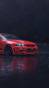 Here are 10 new and most current nissan skyline gtr r34 wallpaper for desktop computer with full hd 1080p (1920 × 1080). 750x1334 Red Nissan Gtr R34 Iphone 6 Iphone 6s Iphone 7 Hd 4k Wallpapers Images Backgrounds Photos And Pictures