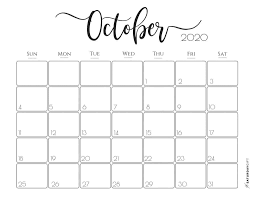 Elegant 2020 Calendar Free Printables In 2020 Monthly Calendar Printable Printable Calendar Pages Calendar Printables