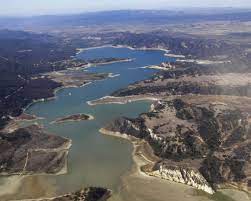 While there are many private launch ramps around the lake at communities such as oak shores and heritage ranch, the only public launch ramp is on the east end of the lake near the dam. Cachuma May Hit Record Low Water Levels Local News Santamariatimes Com