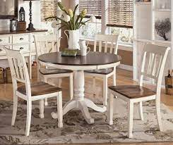 White Brown Round Farmhouse Dining Table Home Interiors Farmhouse Dining Round Farmhouse Table Farmhouse Dining Room Table