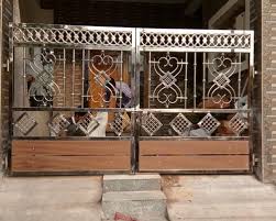 You are interested in handiwork, stainless steel wark or craft or you just have nothing to do, haven't you? Stainless Steel Design Safety Gate Ss Gate Ss Safety Gate Designer Stainless Steel Gate Stainless Steel Safety Gate à¤¸ à¤Ÿ à¤¨à¤² à¤¸ à¤¸ à¤Ÿ à¤² à¤— à¤Ÿ Srm Steel Railing Chennai Id 19010336797