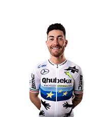 Giacomo nizzolo celebrates after winning the 13th stage of the 2021 giro d'italia. Giacomo Nizzolo