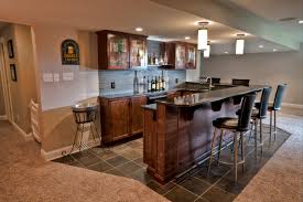 basement kitchen bar houzz