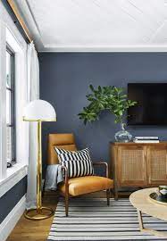This Is The Most Relaxing Color To Paint Your Walls Family Room Paint Colors Family Room Paint Living Room Designs