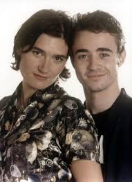 Valerie Edmond and Joe McFadden in The Crow Road. (1996)