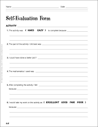 Student Self Assessment Rubric Template Invitation Templates Student Self Assessment Student Self Evaluation Assessment Rubric