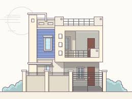 Dribbble Indian House By Vivek Ravin Small House Elevation Design Small House Elevation Small House Front Design