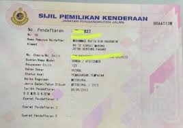 Application for change of possession of motor vehicle. Boleh Ke Renew Roadtax Kalau Ada Saman Tertunggak