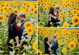 Check out our sunflower photoshoot selection for the very best in unique or custom, handmade pieces from our children's photo props shops. Sunflower Engagement Session By Hanna Walkowaik