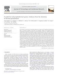 Pdf A Model For Ischia Hydrothermal System Evidences From The Chemistry Of Thermal Groundwaters