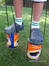 See more ideas about can crafts, crafts, coffee can crafts. Coffee Can Stilts Old School Summer Fun Teach Mama