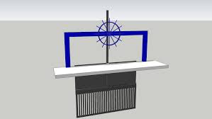 Pintu air dengan pengoperasian secara manual, pintu air dengan pengoperasian semi otomatis dan pintu air dengan pengoperasian full otomatis. Pintu Irigasi Pintu Air 3d Warehouse