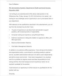 Typically, a cover letter's format is three paragraphs long and includes information like why you are applying for the position, a brief overview of your professional background and what makes you uniquely qualified for the job. Free 8 Administrative Cover Letter Templates In Ms Word Pdf